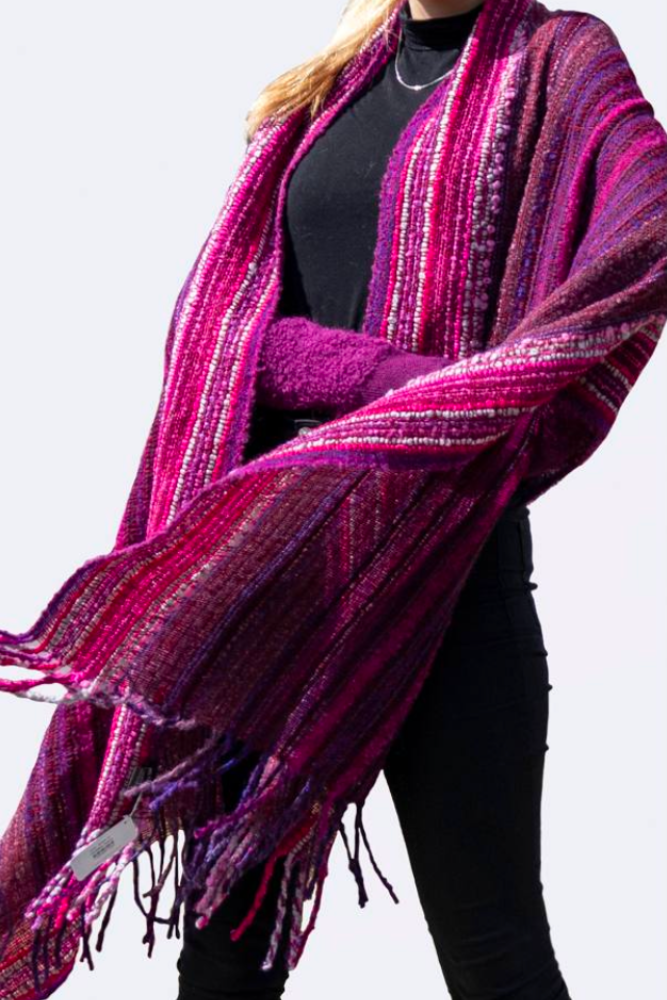 100% BABY ALPACA PACHI WRAP