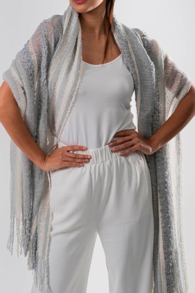 100% BABY ALPACA PACHI WRAP